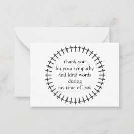 El borde de las cruces después de la tarjeta de ag