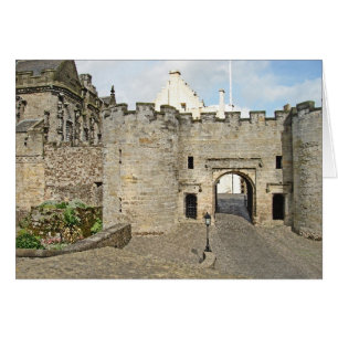 El bosque en el Castillo Stirling, Escocia