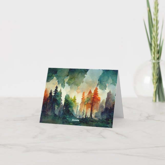 El bosque (naturaleza) (Reverso)