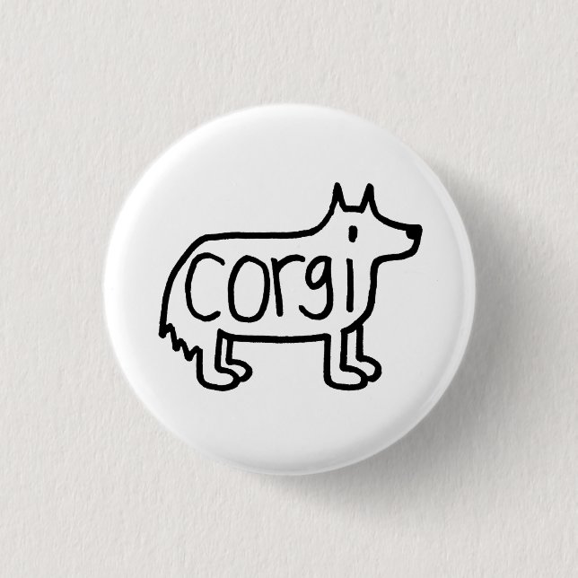 el botón clásico del corgi (Anverso)