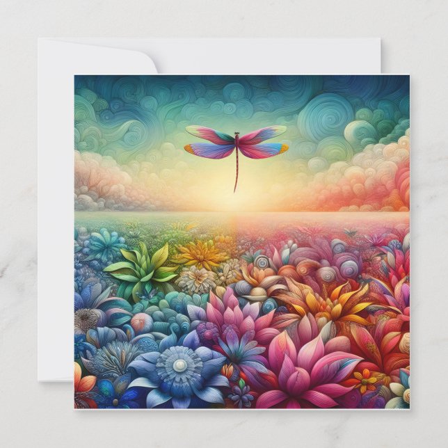 El botón de baile de la libélula (Anverso)