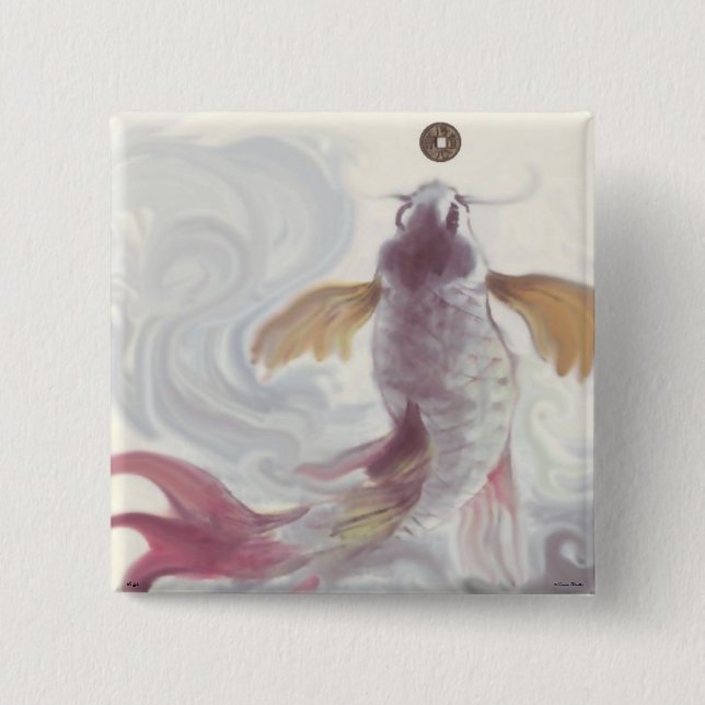 El botón de carpa de la riqueza hambrienta (Anverso)