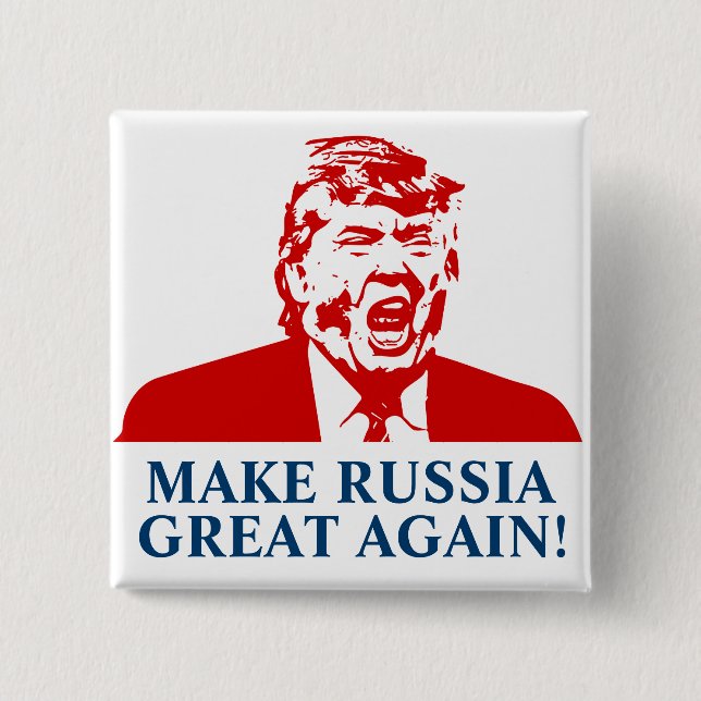 ¡El botón de Donald Trump "HACE RUSIA GRETA OTRA (Anverso)