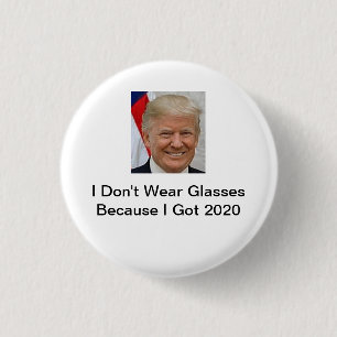 El botón de Donald Trump para la presidencia 2020