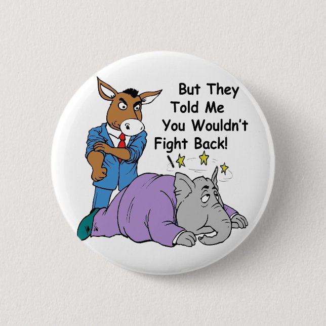 El botón de retroceder de los demócratas (Anverso)