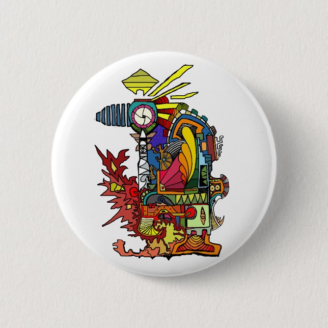 el botón del lanzamiento (Anverso)