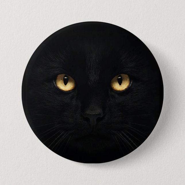 El botón Gato Negro (Anverso)
