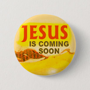 el botón Jesús está viniendo pronto