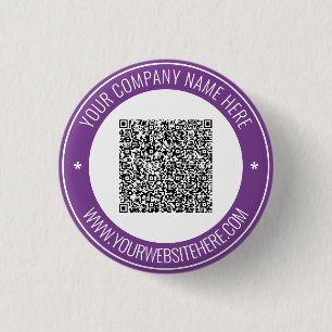 El botón Personalizado de información de código QR