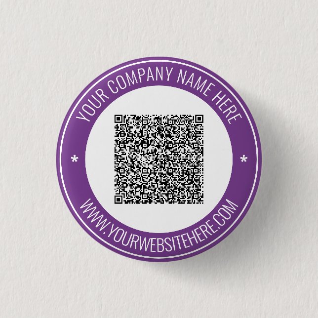 El botón Personalizado de información de código QR (Anverso)
