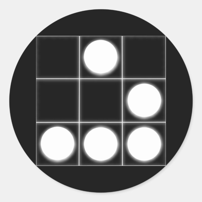 El brillo: un Pegatina universal del Emblema Hacke (Anverso)