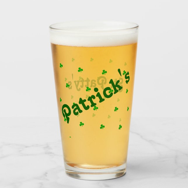 El brindis del día de San Patricio Cheer: Sláinte (Reverso (lleno))