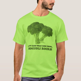 El bróculi oscila la camiseta (el verde)