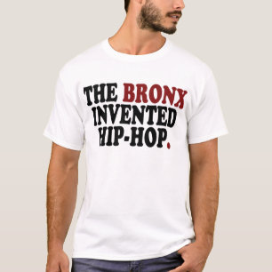 El BRONX inventó la camiseta del hip-hop