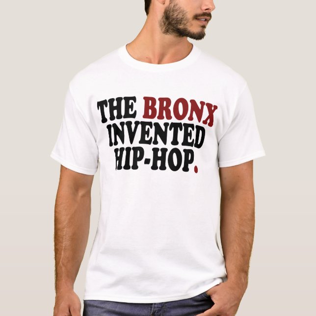 El BRONX inventó la camiseta del hip-hop (Anverso)