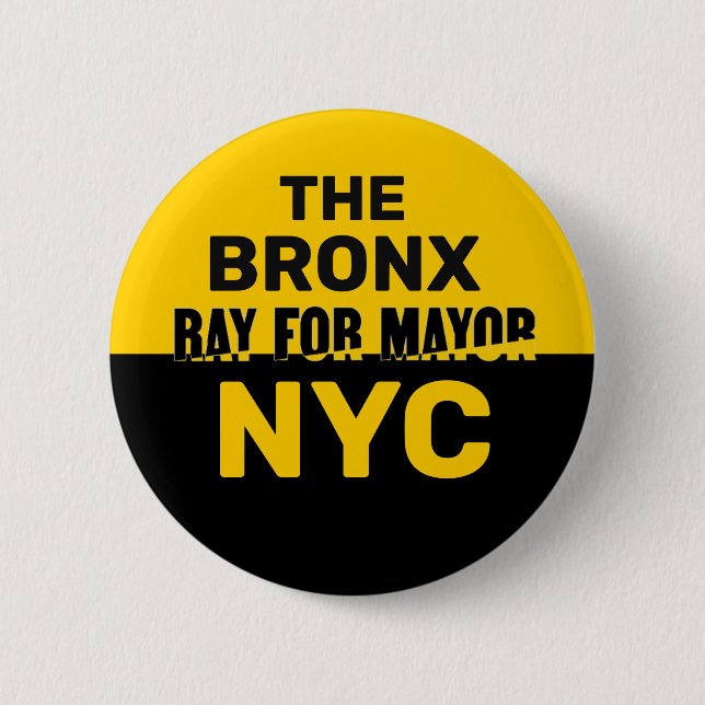 El Bronx para Ray McGuire para el botón de alcalde (Anverso)