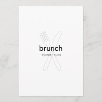 El brunch invita a la tarjeta