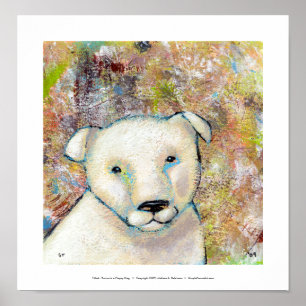 El Brutus de la pintura del arte del bulldog del