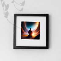 El Buda cósmico | Poster de arte digital