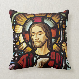 El buen Cojín decorativo del algodón del pastor,