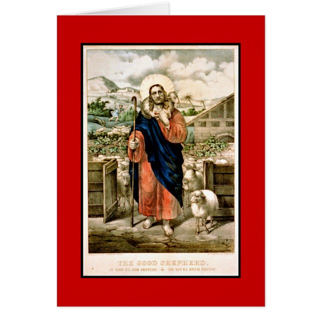 El buen pastor (Frente)