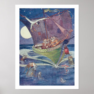 El búho y la gatita William Pogany Arte Refinado