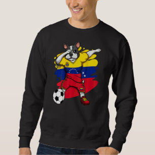 El Bulldog francés Dabbing Venezuela Fan Jersey