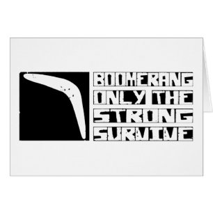 El bumerán sobrevive