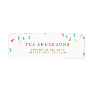 EL BUÑUELO ASPERJA LA ETIQUETA DEL REMITE