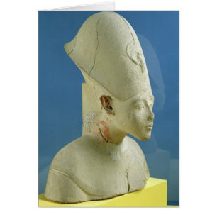 El busto de Amenophis IV de dice EL-Amarna