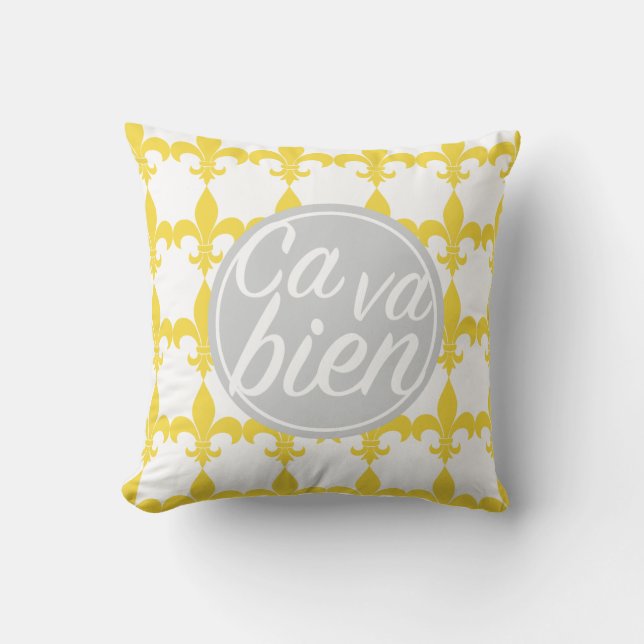 El "Ca va bien" la almohada (Anverso)