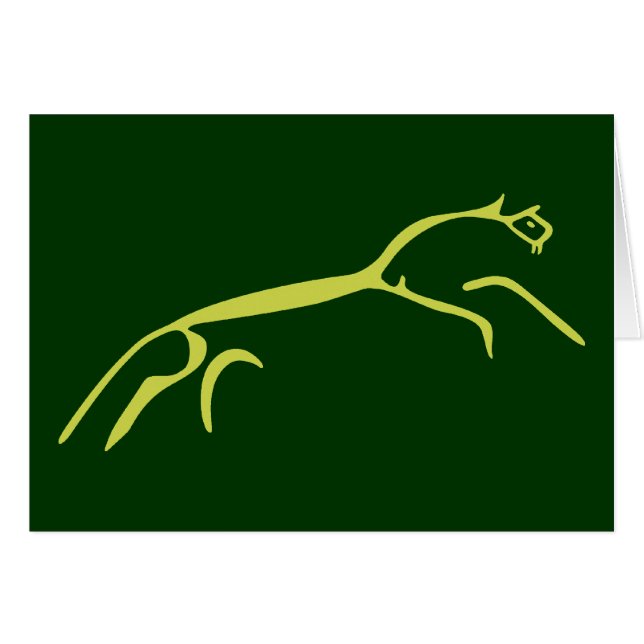 El caballo blanco de Uffington (Anverso (Horizontal))