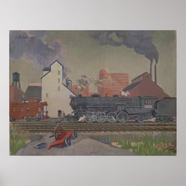 El caballo de hierro - Arte en tren de Kulhanek (Frente)