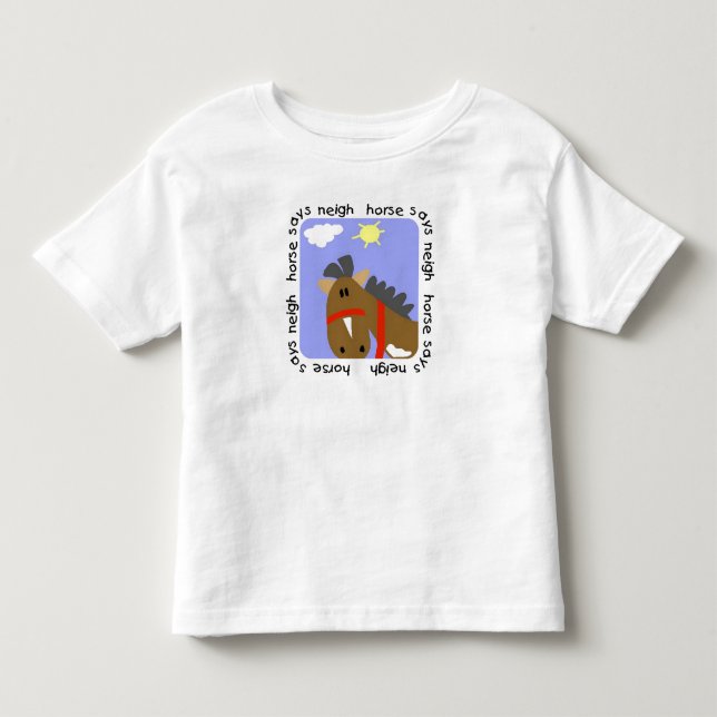 El caballo dice las camisetas y los regalos del (Anverso)