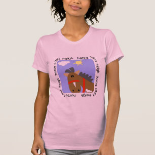 El caballo dice las camisetas y los regalos del