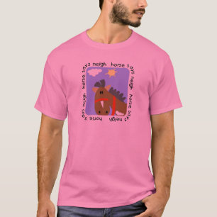 El caballo dice las camisetas y los regalos del