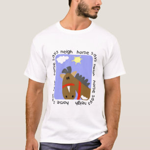 El caballo dice las camisetas y los regalos del