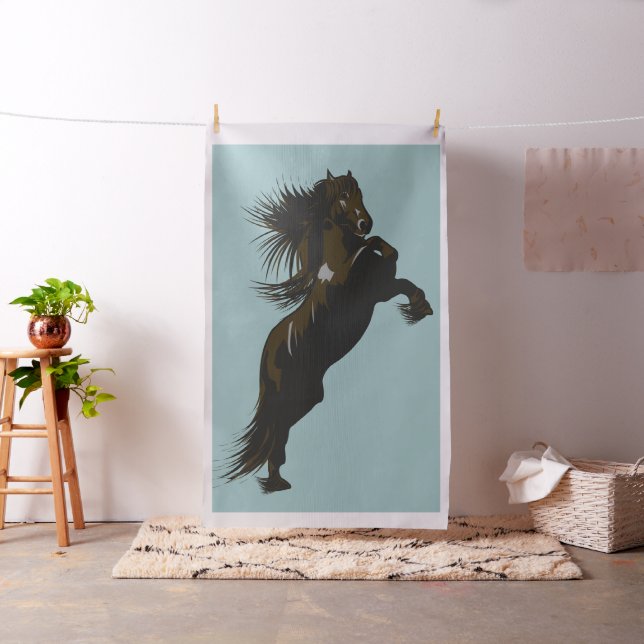El caballo frisón - Tela (In Situ)
