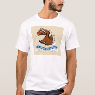 El caballo ligero Dragoons las camisetas de la