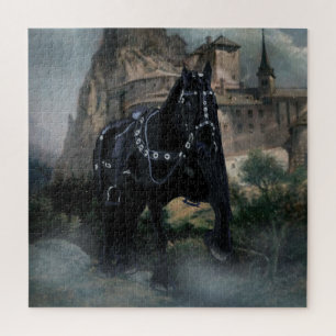 El caballo medieval - el rompecabezas