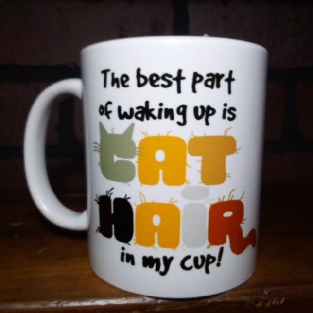 El Cabello De Gato En Mi Copa Humorística Mug De G (Subido por el creador)
