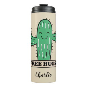 El cactus libre abraza el vaso conocido de encargo
