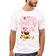 EL CAFÉ DE LA CAMISETA ME DA PODER