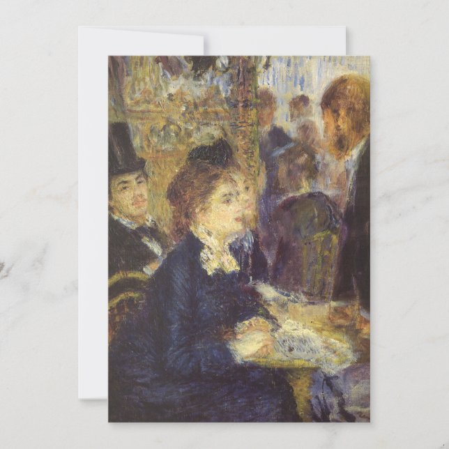 El café de Pierre Renoir, el impresionismo vintage (Anverso)