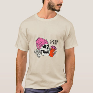 El Café Es La Camiseta Del Café De La Vida