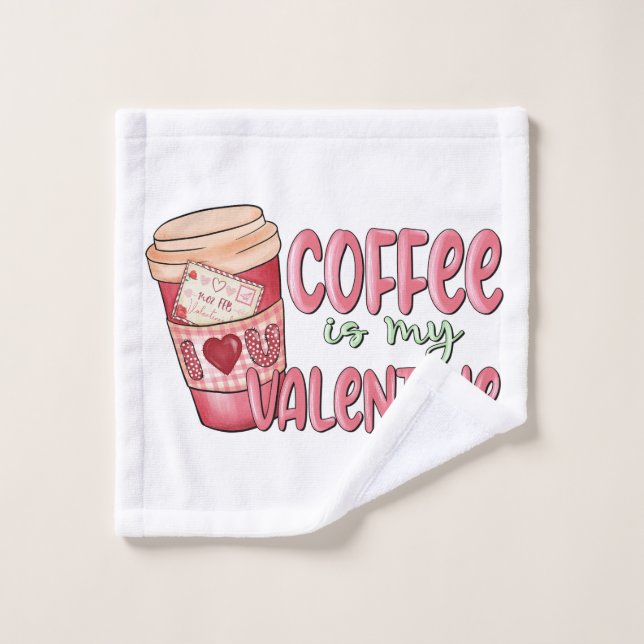 El Café Es Mi San Valentín (Toallita)
