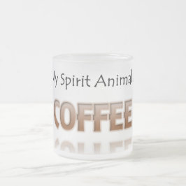 El café es mi taza helada la camisa animal del