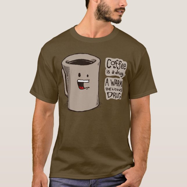 El café es una camisa de la droga (Anverso)