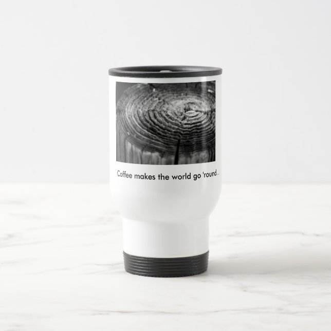 El "café hace que el mundo va taza 'redonda" (Centro)