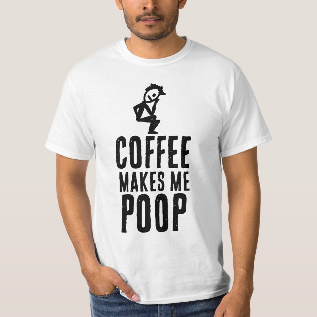 EL CAFÉ ME HACE PICAR LA CAMISETA (Anverso)